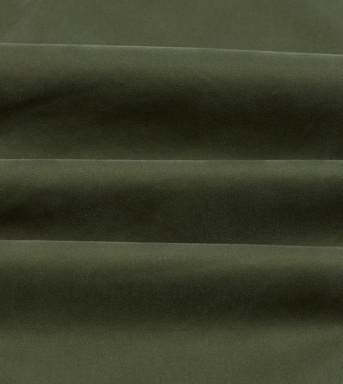 Drake's Olive Cotton Drawstring Trousers