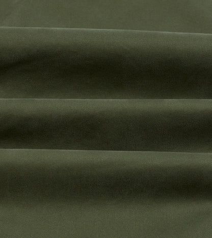 Drake's Olive Cotton Drawstring Trousers