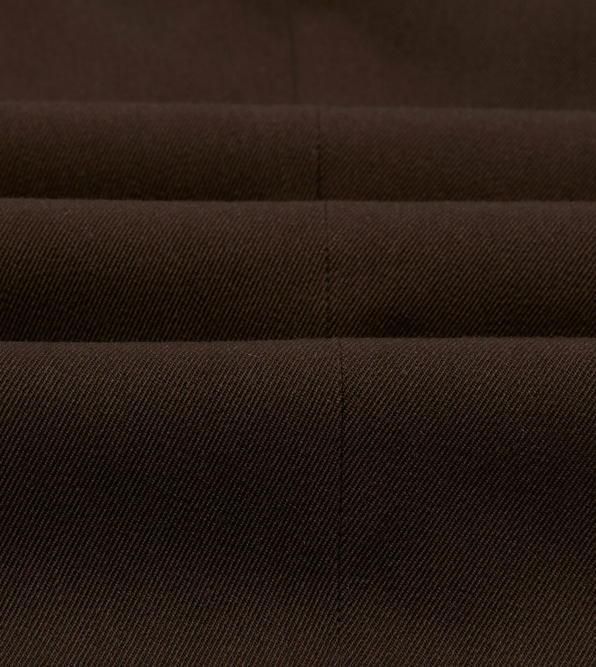 Drake's Brown Wool-Cotton Single Pleat Trouser