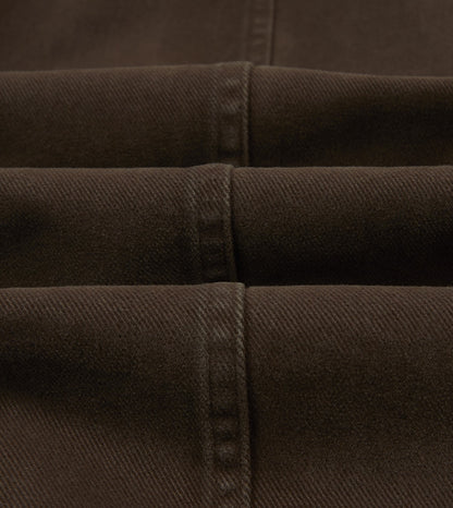 Drake's Cocoa Heavy Cotton Twill Games Trousers