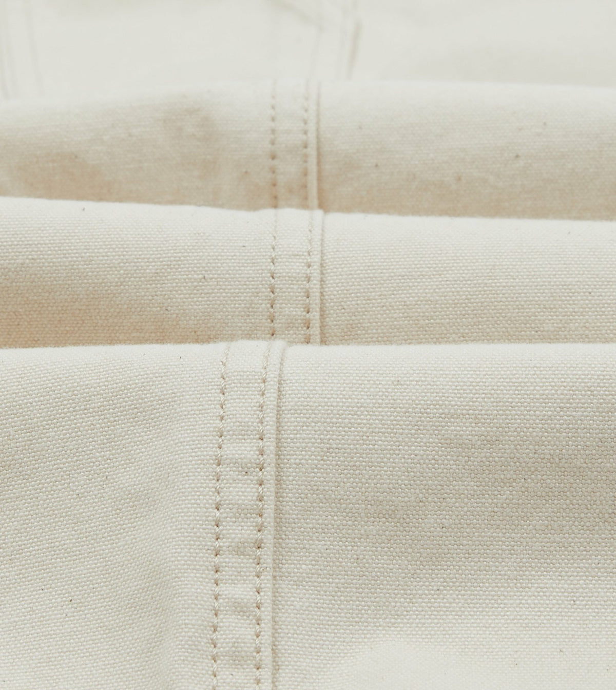Drake's Ecru Cotton Canvas Carpenter Jeans