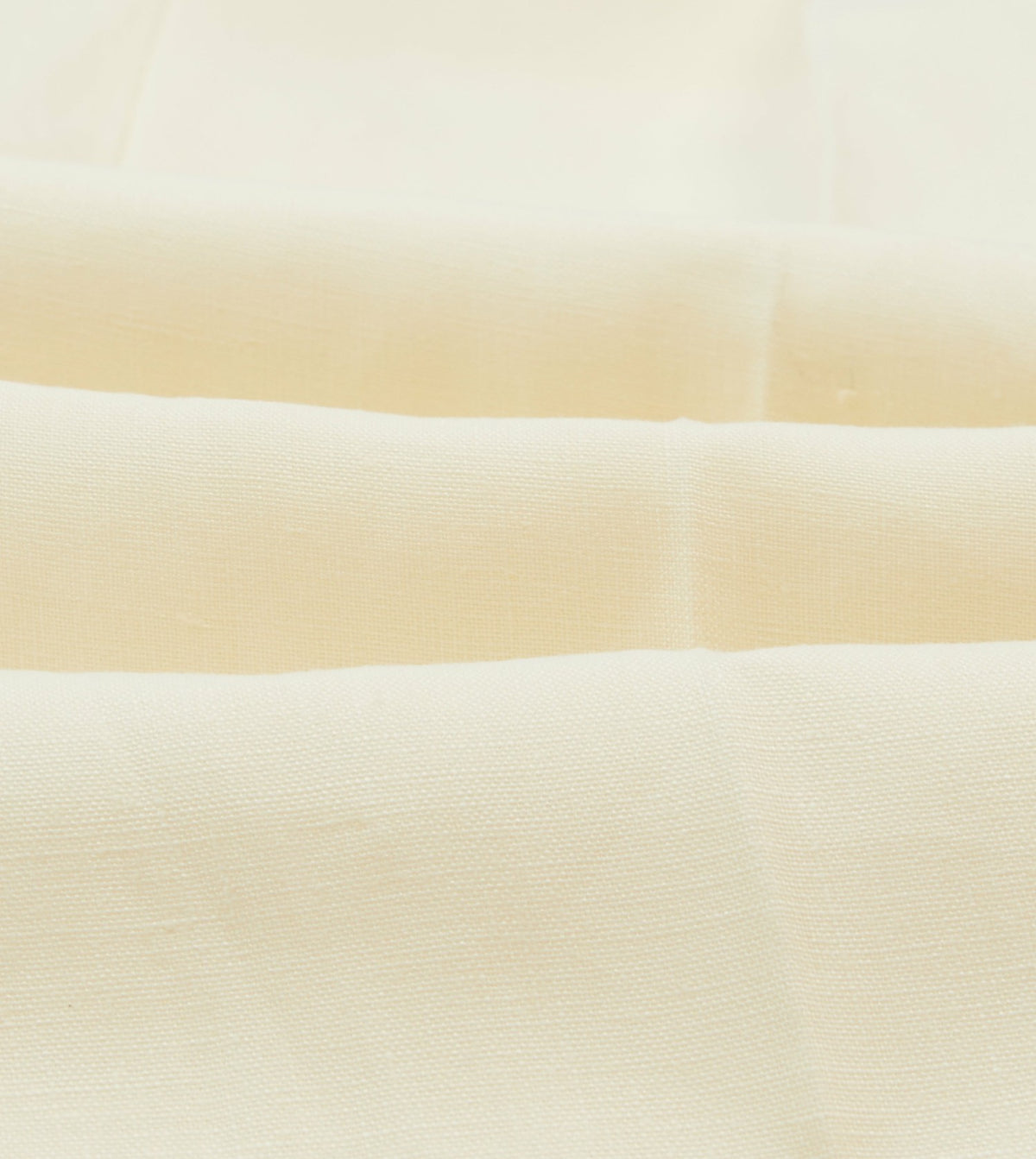 Drake's Ecru Irish Linen Single Pleat Trouser
