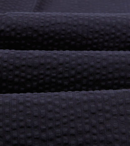 Drake's Navy Seersucker Games Trousers