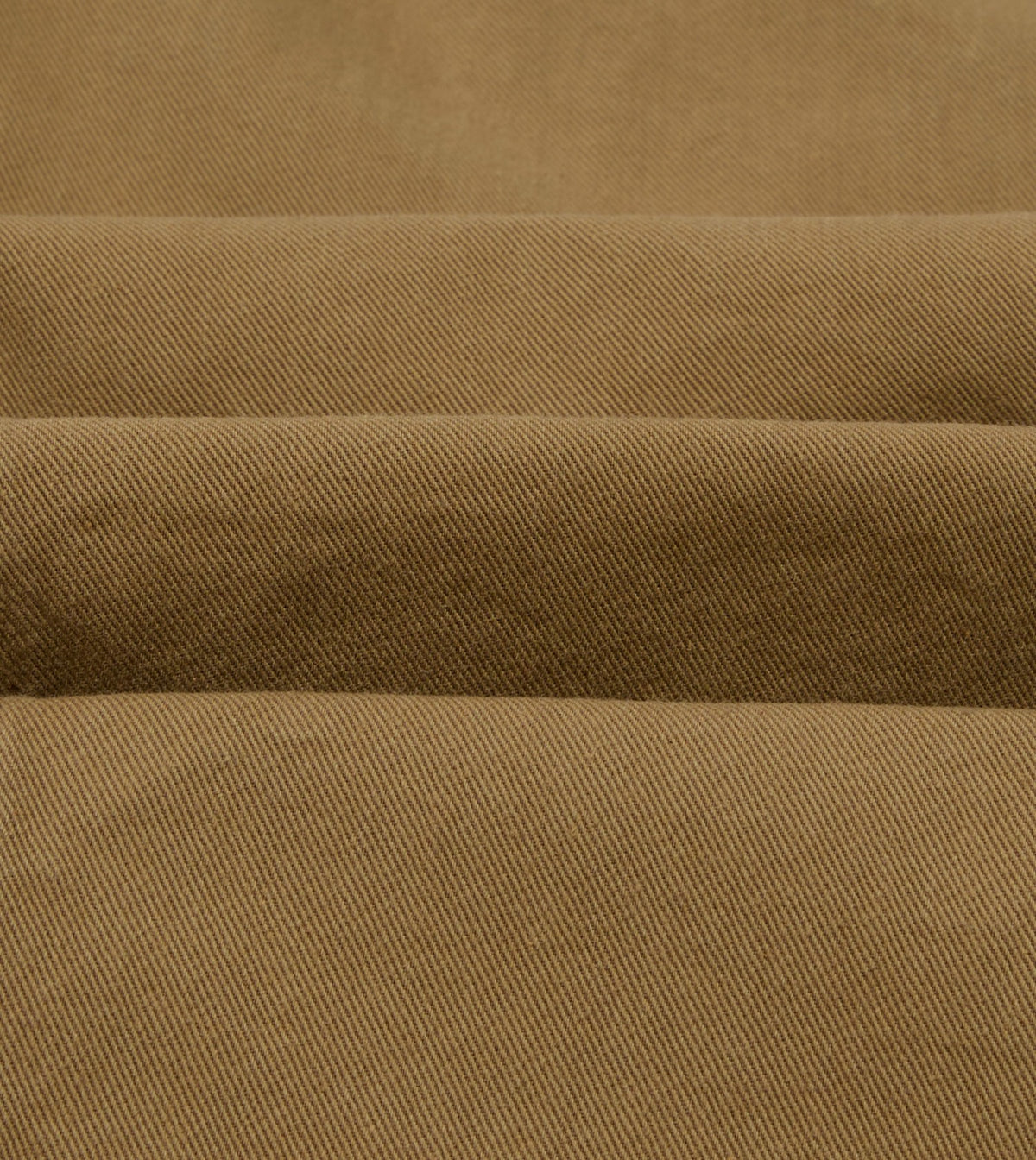 Drake's Tan Cotton Twill Fatigue Trouser
