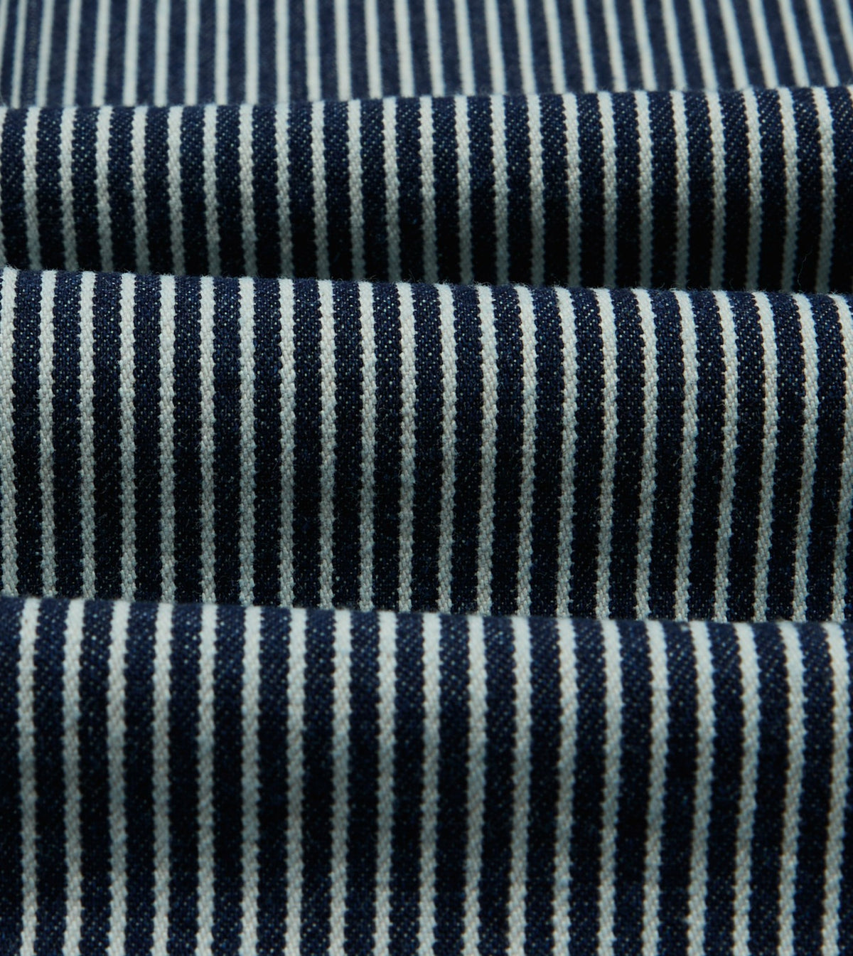 Drake's Indigo Hickory Stripe Games Trouser
