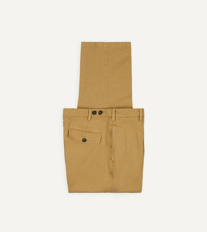 Drake's Sand Cotton-Linen Games Trouser