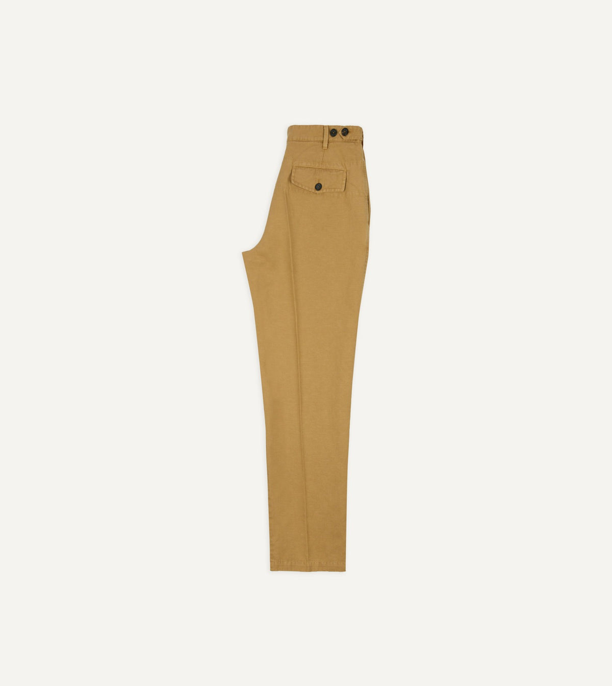Drake's Sand Cotton-Linen Games Trouser