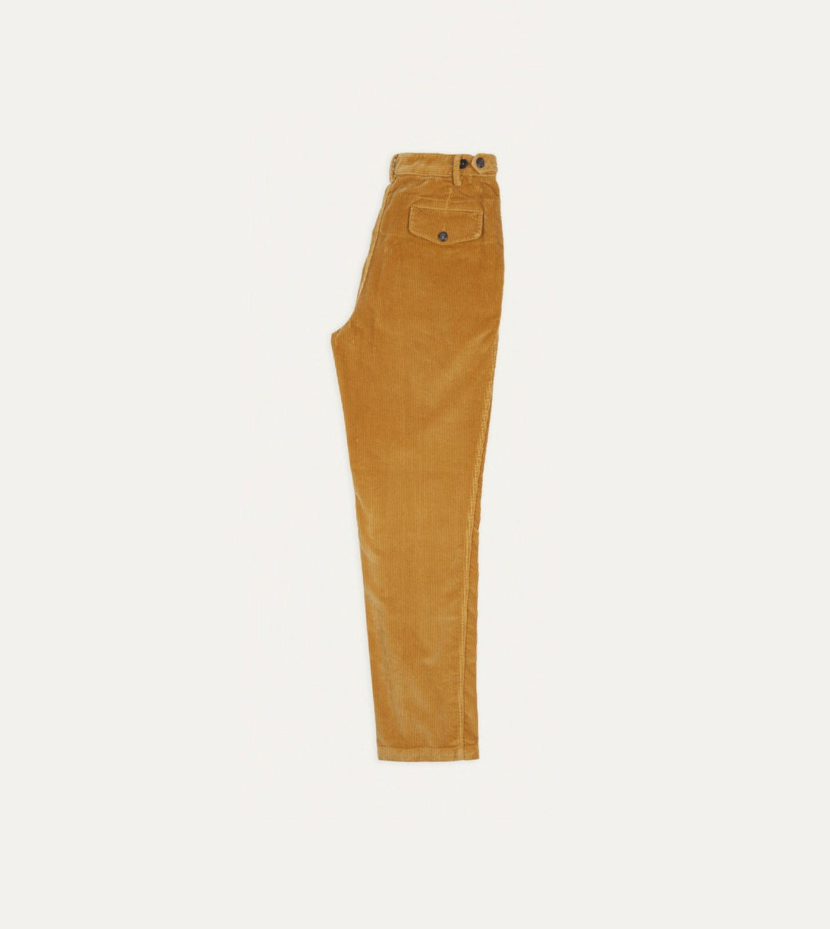 Drake's Corn Cotton Corduroy Games Trousers