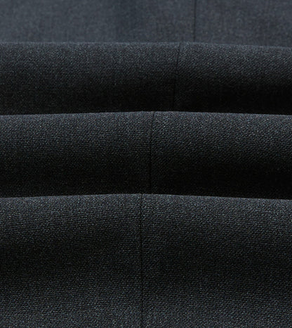 Drake's Charcoal Tropical Wool Single Pleat Trouser