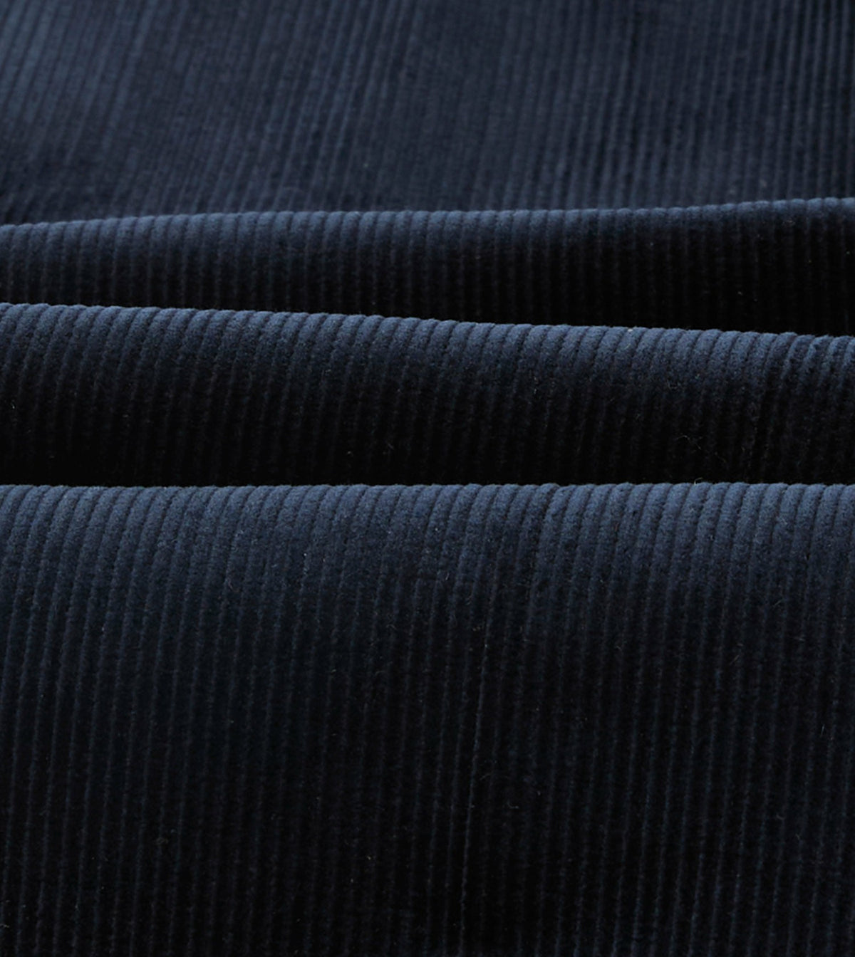 Drake's Navy Mid-Wale Corduroy Single Pleat Trouser