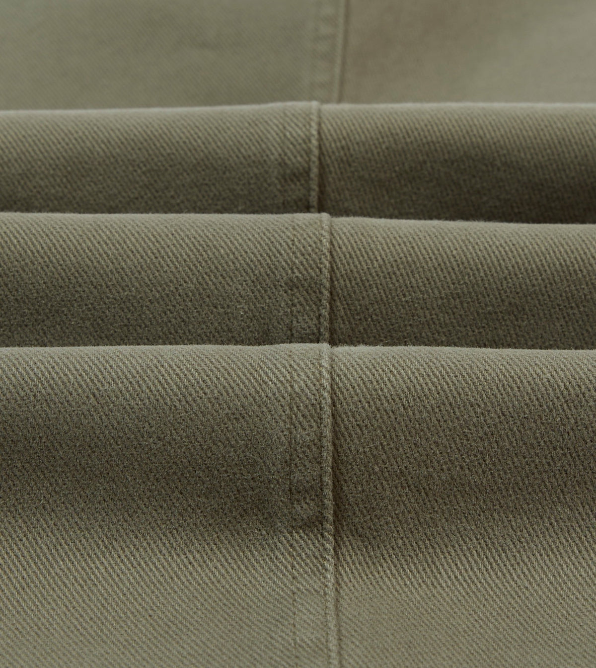 Drake's Khaki Heavy Cotton Twill Games Trousers