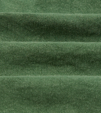 Drake's Green Linen Drawstring Shorts