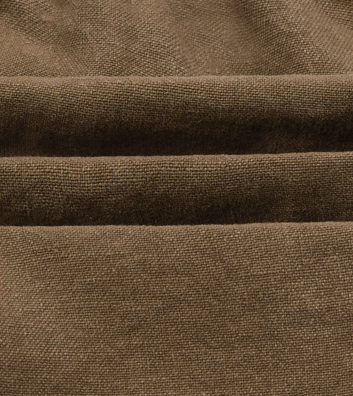 Drake's Brown Linen Drawstring Shorts