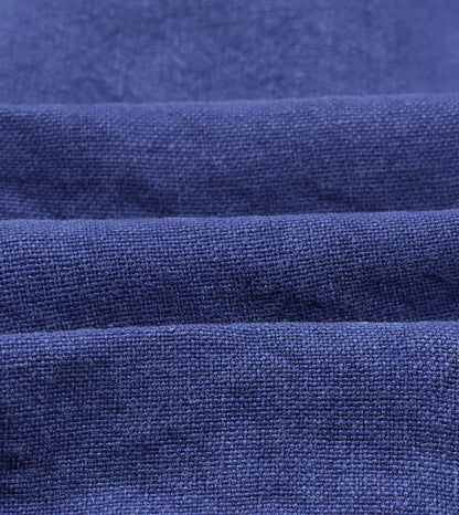 Drake's Blue Linen Drawstring Shorts