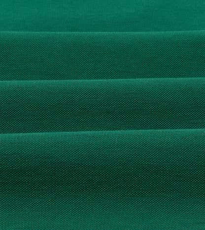 Drake's Green Piqué Cotton Polo Shirt