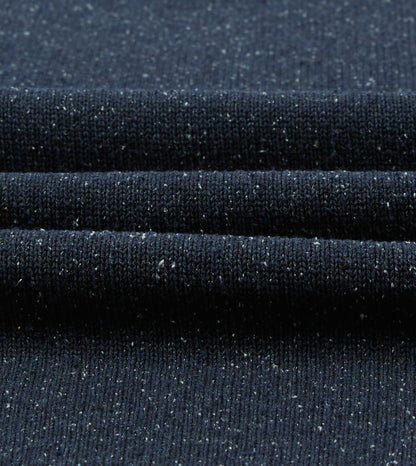 Drake's Navy Knitted Silk Short-Sleeve Polo Shirt