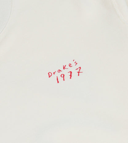 Drake's Mayumi Y. for Drake’s Embroidered Cotton Sweatshirt
