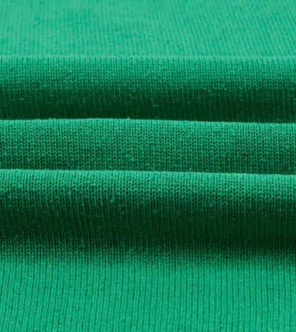 Drake's Green Knitted Silk Short-Sleeve Polo Shirt