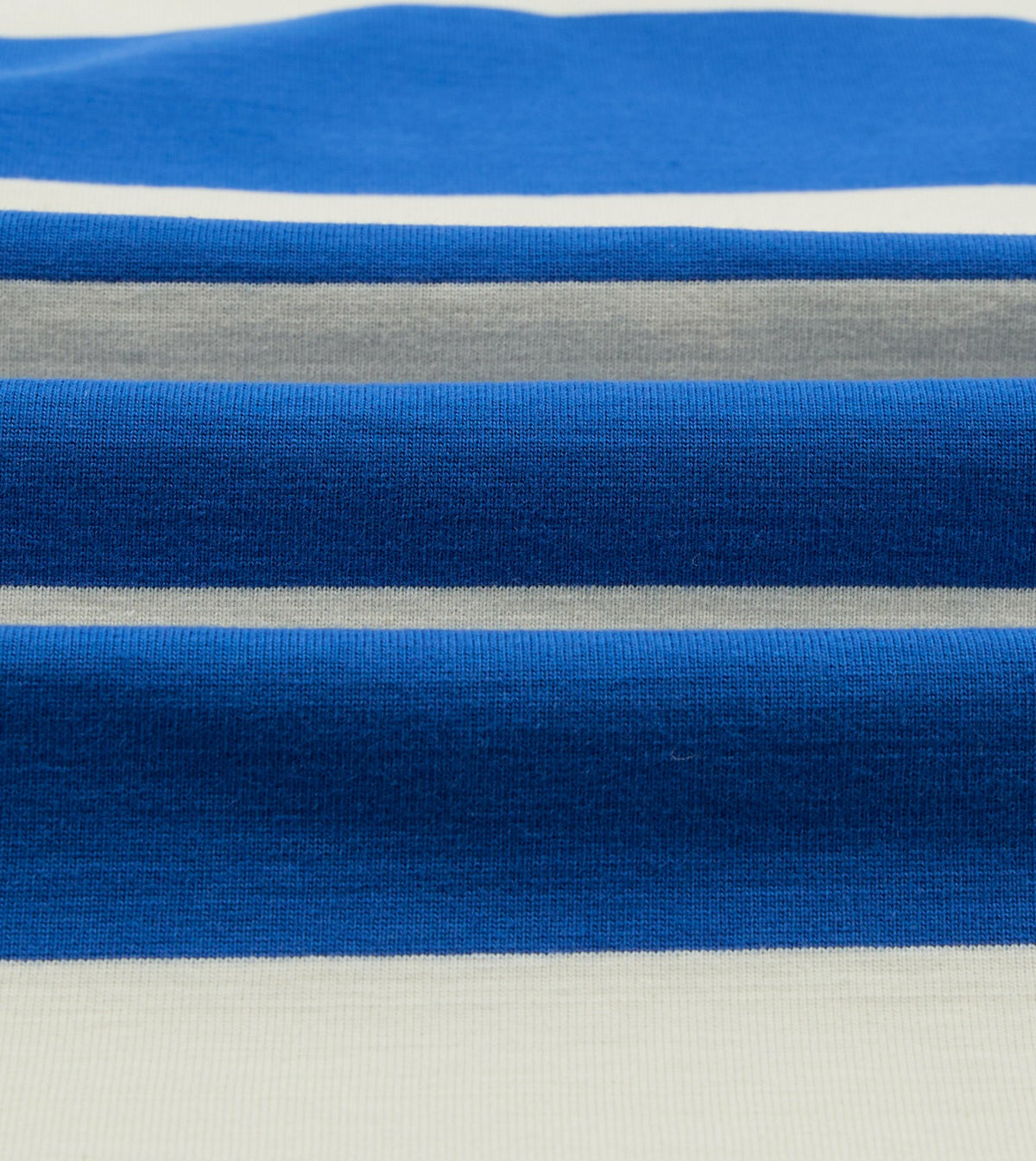 Drake's Blue and White Stripe Raglan Sleeve Hiking T-Shirt