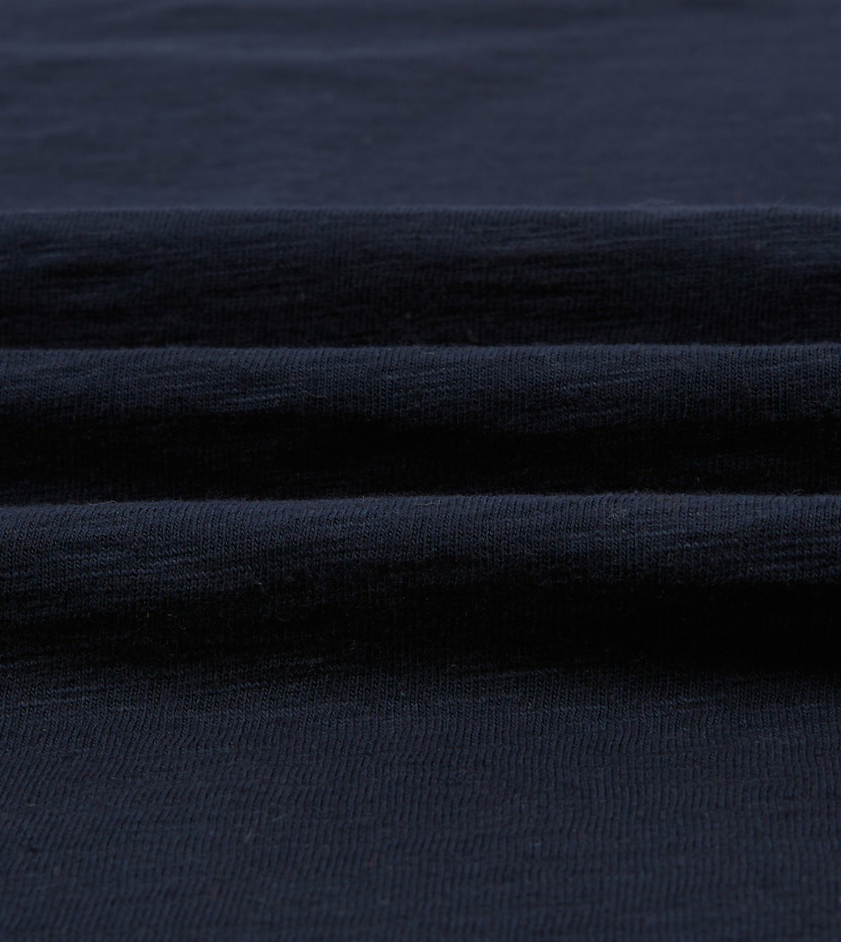 Drake's Navy Flamé Cotton Crew Neck Hiking T-Shirt