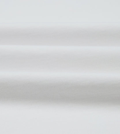 Drake's White Printed Stripe Hiking T-Shirt