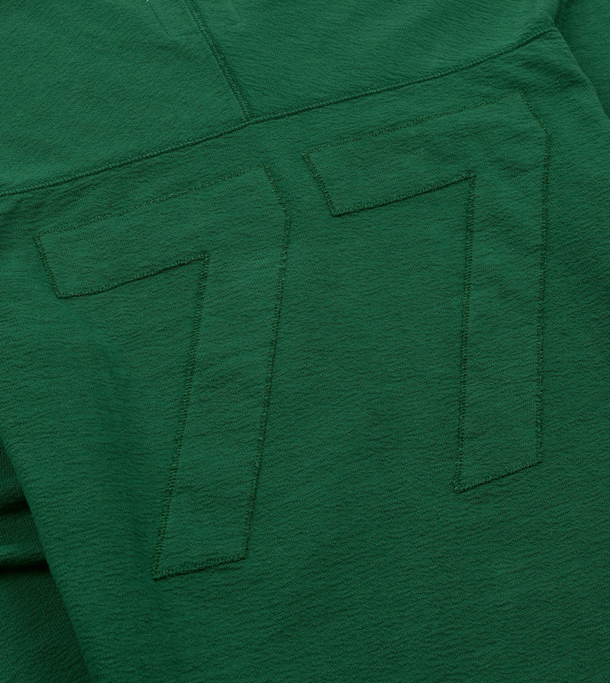 Drake's Green ’77’ Appliqué Panelled Cotton Training T-Shirt