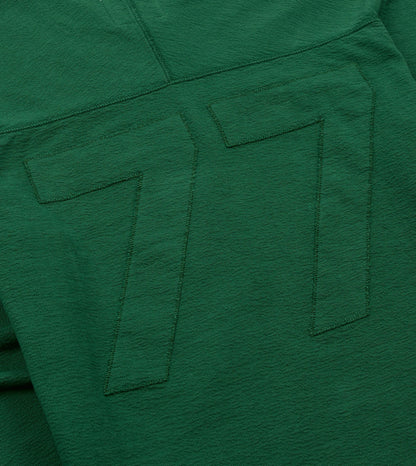 Drake's Green ’77’ Appliqué Panelled Cotton Training T-Shirt
