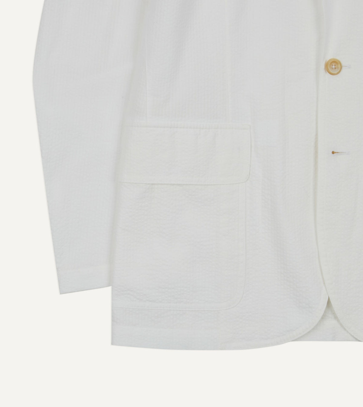 Drake's White Seersucker Games Blazer Mk. I