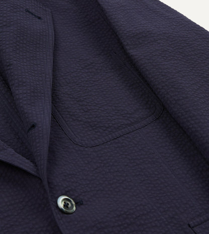 Drake's Navy Seersucker Games Blazer Mk. I