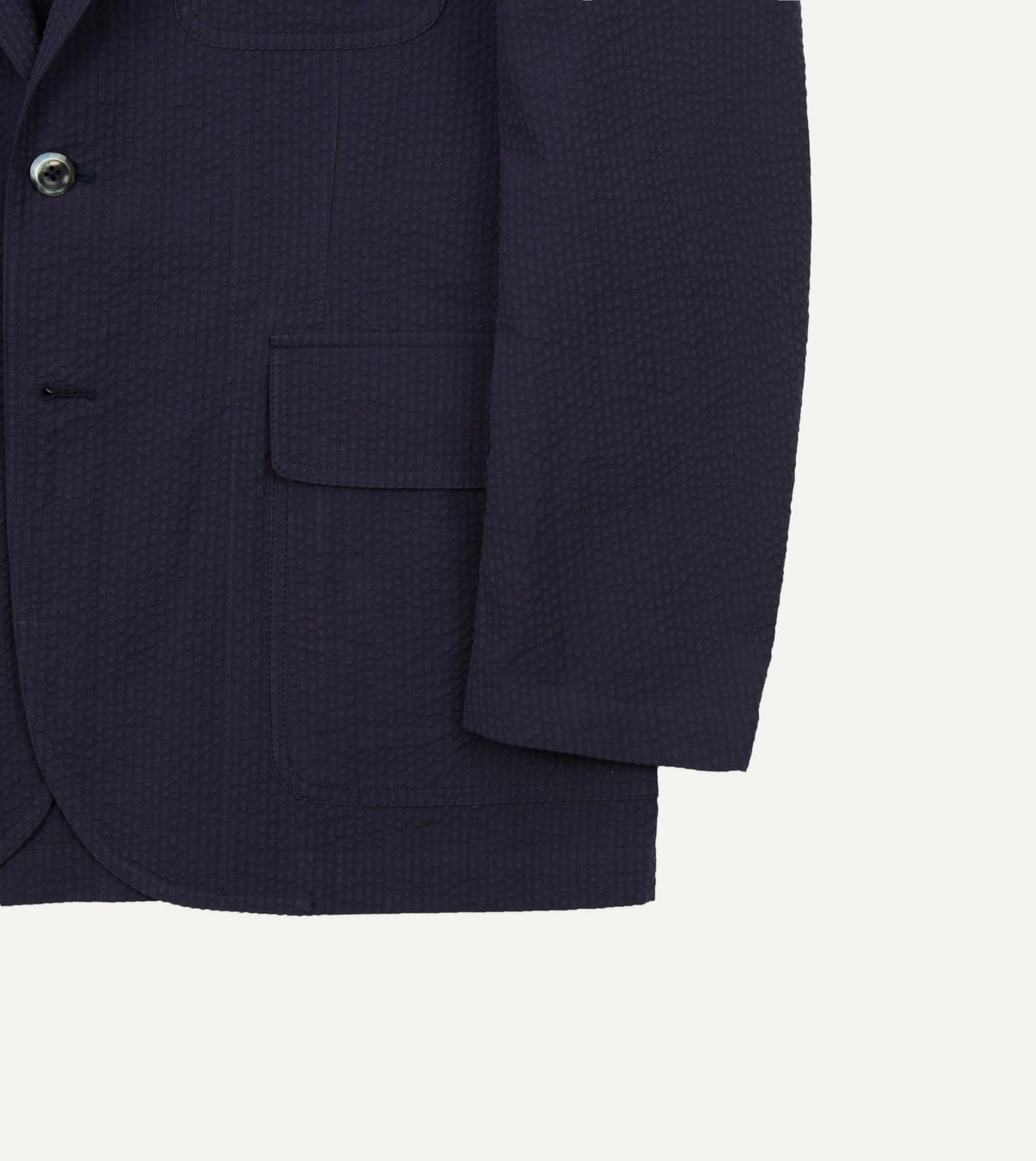 Drake's Navy Seersucker Games Blazer Mk. I