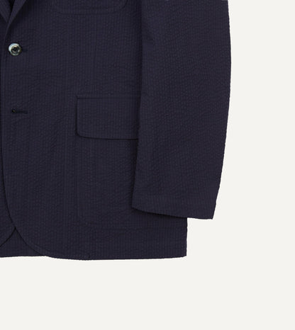 Drake's Navy Seersucker Games Blazer Mk. I