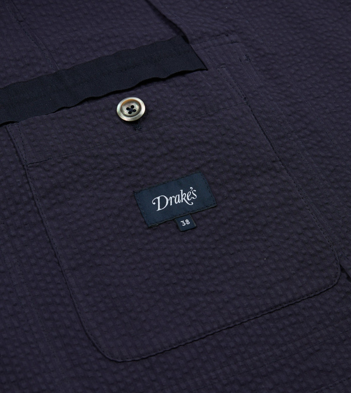 Drake's Navy Seersucker Games Blazer Mk. I