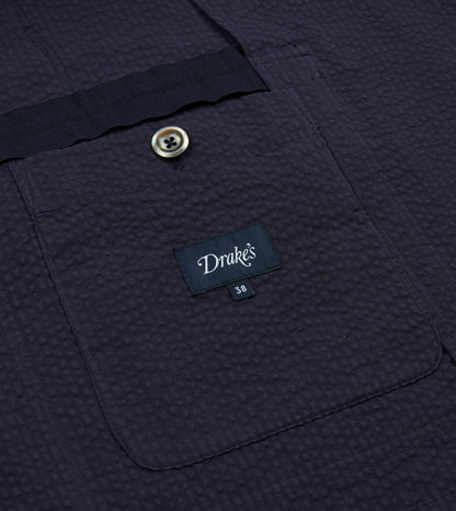 Drake's Navy Seersucker Games Blazer Mk. I