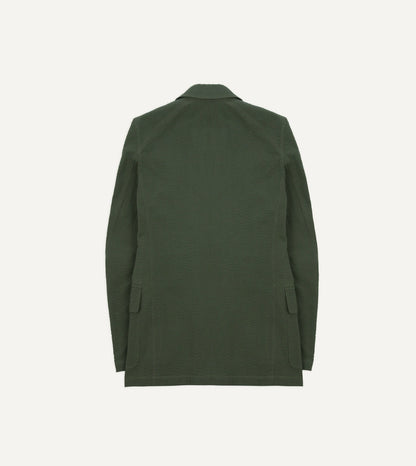 Drake's Olive Seersucker Games Blazer Mk. I