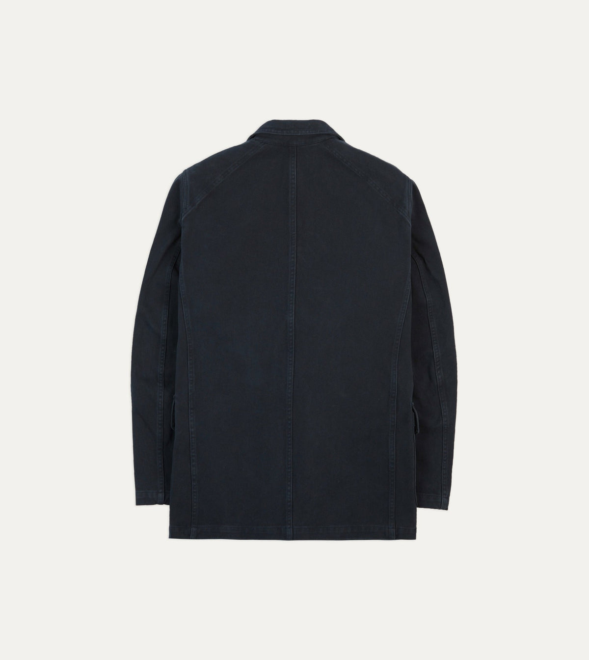 Drake's Dark Navy Heavy Cotton Twill Games Blazer Mk. I
