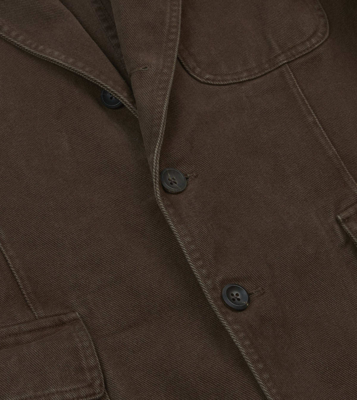 Drake's Cocoa Heavy Cotton Twill Games Blazer Mk. I
