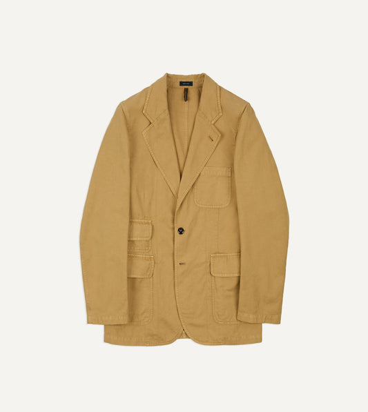 Drake's Sand Cotton-Linen Games Blazer Mk. IV