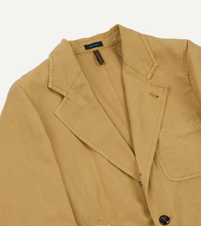 Drake's Sand Cotton-Linen Games Blazer Mk. IV