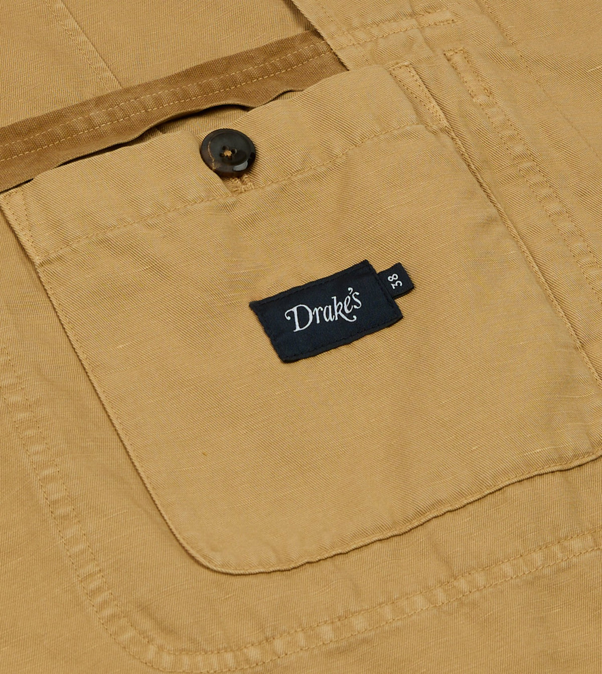 Drake's Sand Cotton-Linen Games Blazer Mk. IV