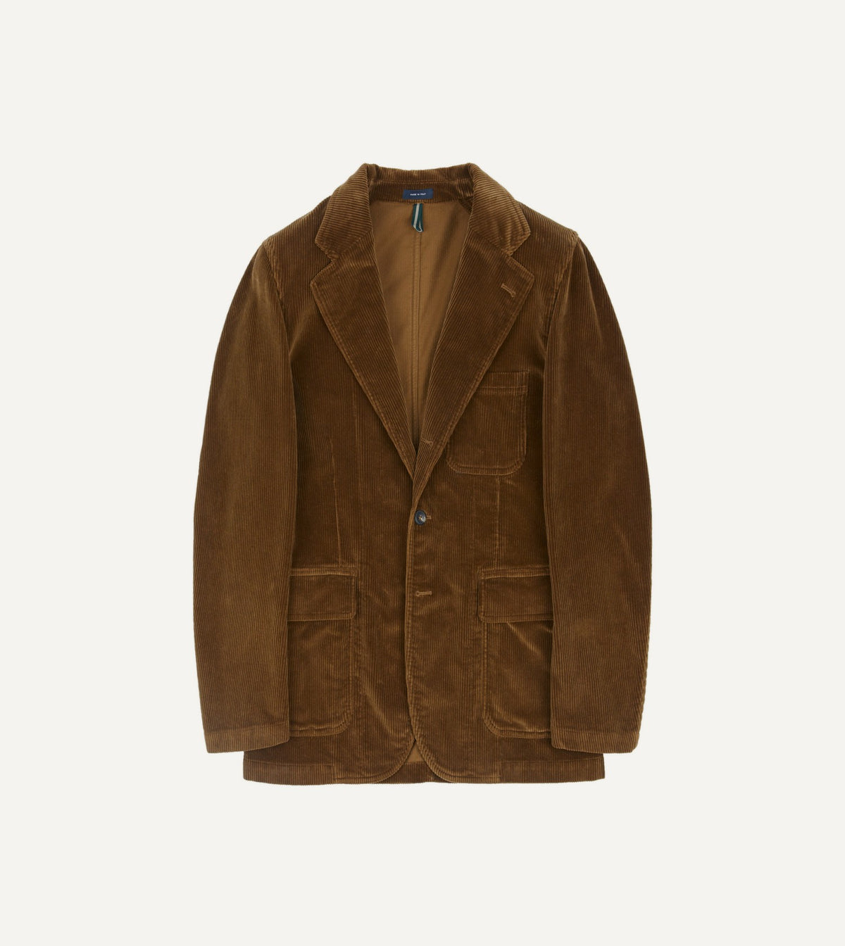 Drake's Russet Cotton Corduroy Games Blazer Mk. I