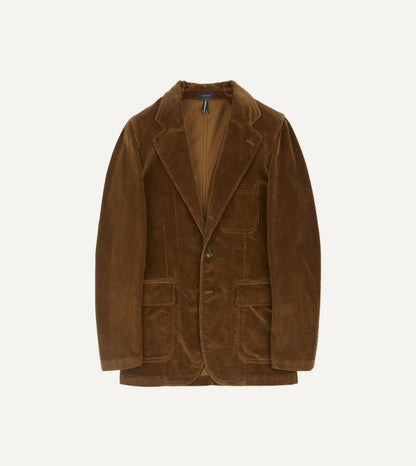 Drake's Russet Cotton Corduroy Games Blazer Mk. I