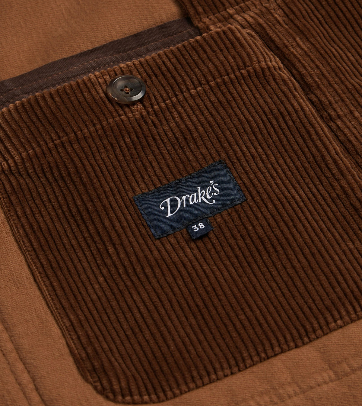 Drake's Russet Cotton Corduroy Games Blazer Mk. I