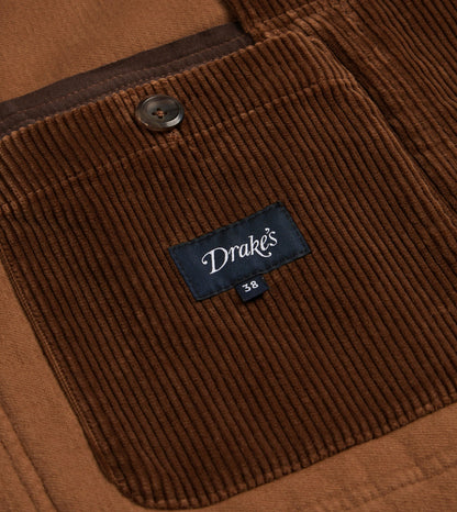 Drake's Russet Cotton Corduroy Games Blazer Mk. I