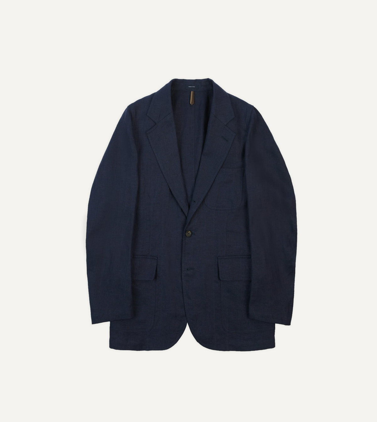 Drake's Navy Antique Linen Games Blazer Mk. I