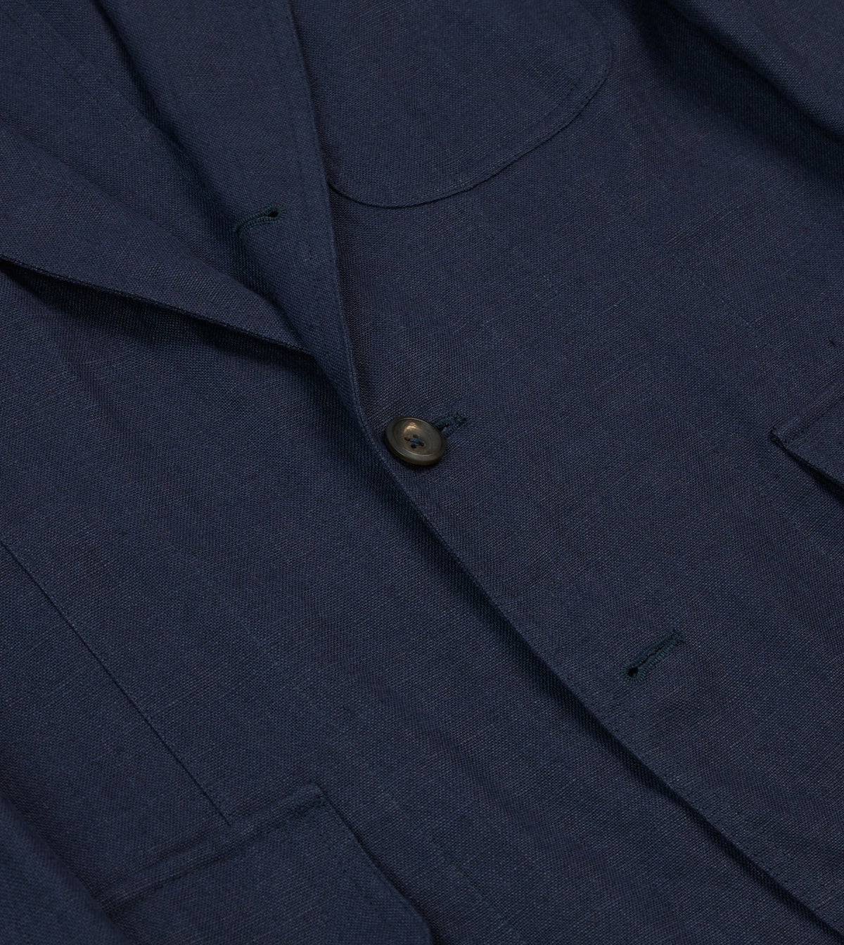 Drake's Navy Antique Linen Games Blazer Mk. I