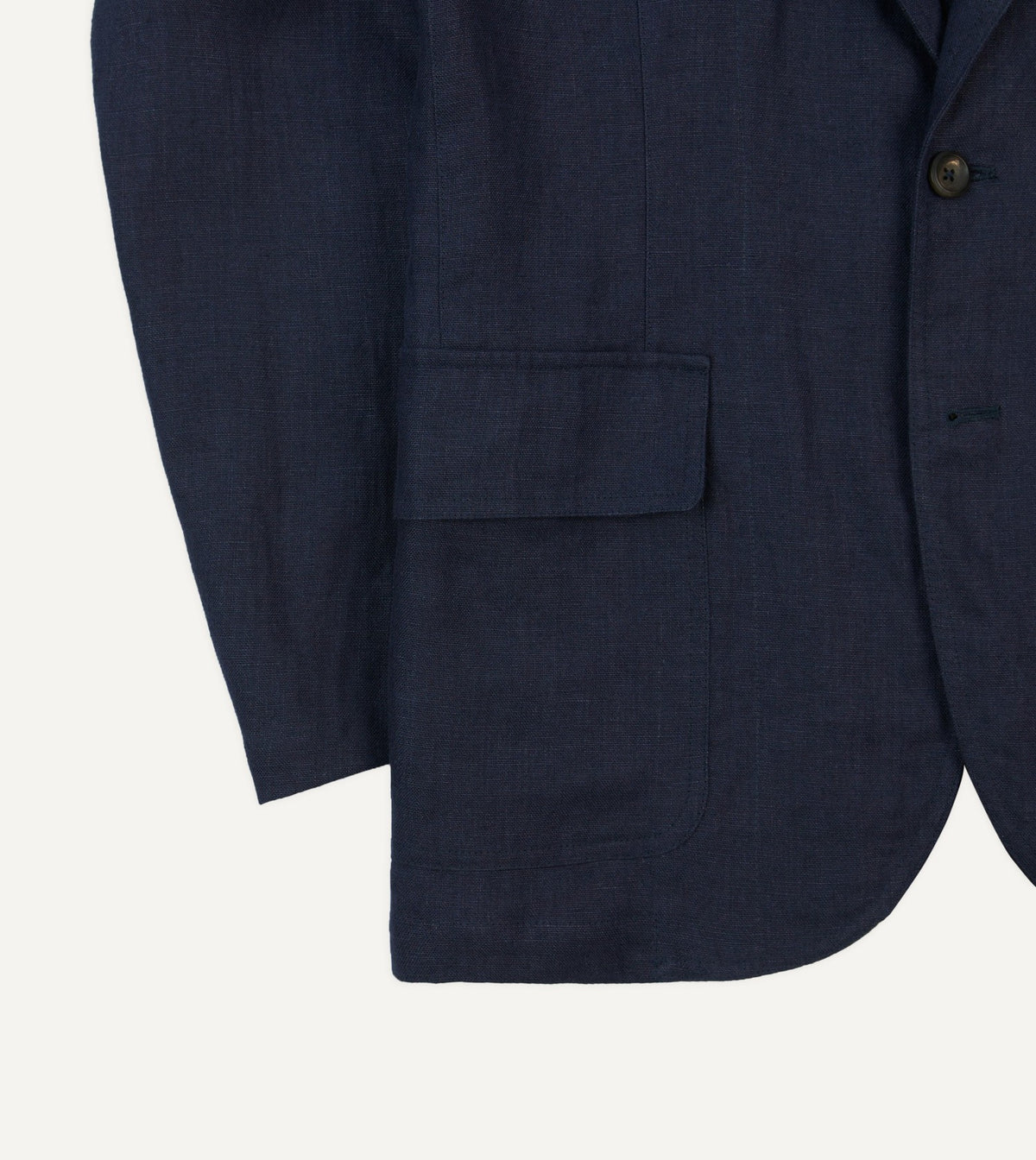 Drake's Navy Antique Linen Games Blazer Mk. I