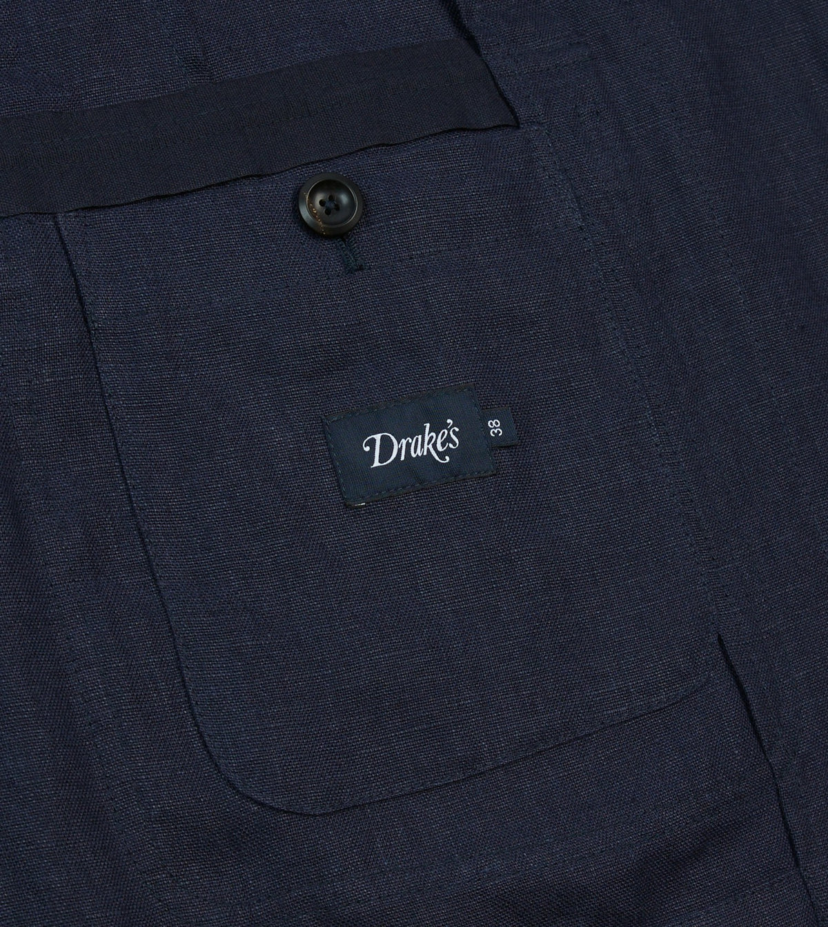 Drake's Navy Antique Linen Games Blazer Mk. I