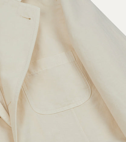 Drake's Ecru Cotton-Linen Games Blazer Mk. IV
