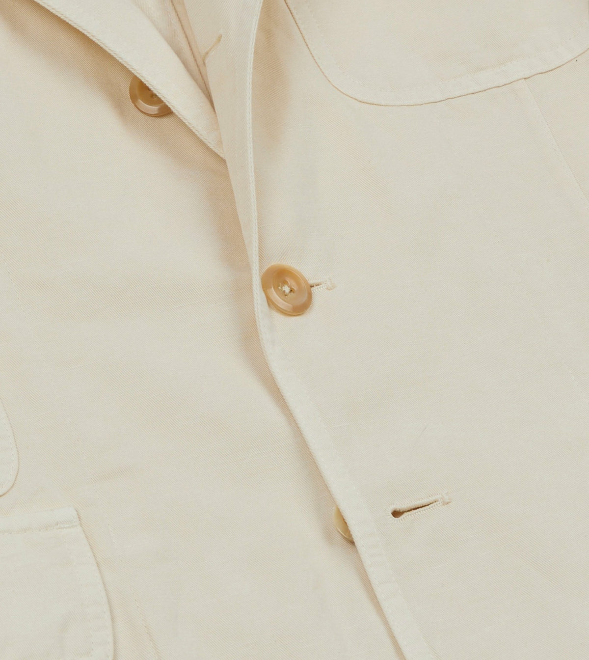 Drake's Ecru Cotton-Linen Games Blazer Mk. IV
