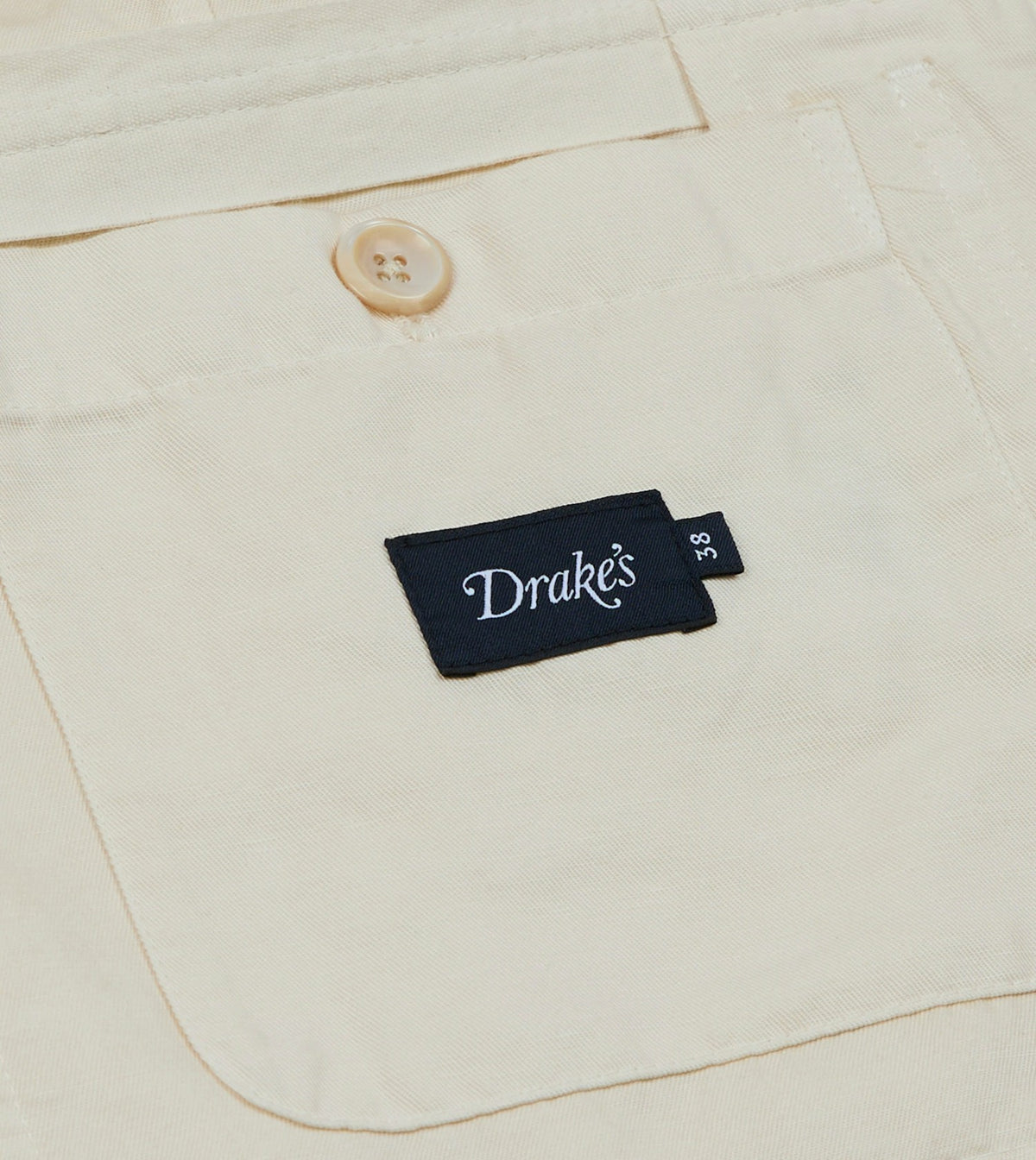 Drake's Ecru Cotton-Linen Games Blazer Mk. IV